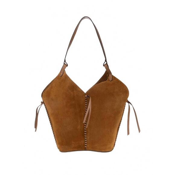 NEW ISABEL MARANT tampa shoulder bag in cognac - Picture 3 of 6